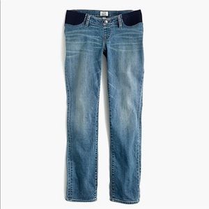 J. Crew Maternity Slim Broken in Boyfriend Jeans